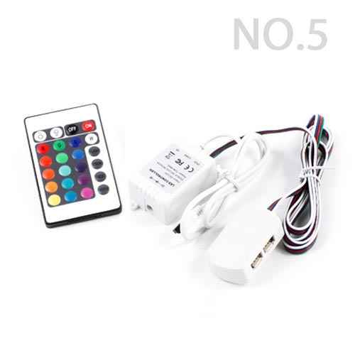 DC5-12/24V Max 12A 4A3CH, LED RGB MINI Wireless RF Infrared Controller For RGB LED Light Strips or Modules DC5-12/24V Max 12A 4A3CH, LED RGB MINI Wireless RF Infrared Controller For RGB LED Light Strips or Modules